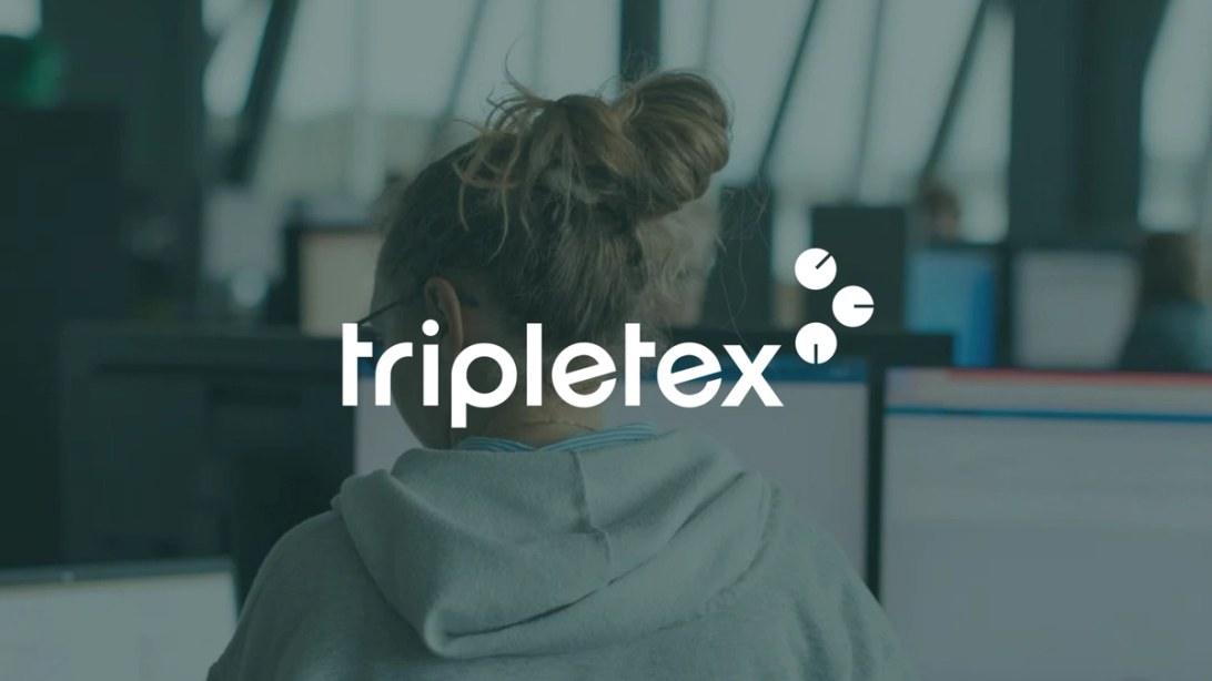 Tripletex logo og kontorlokale